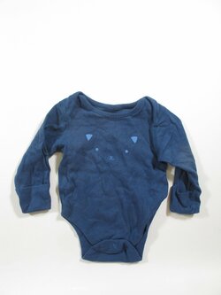 Body dl rukáv modré secondhand Body dl rukáv modré secondhand