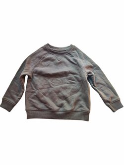 Tmavě zelená mikina pro kluky secondhand Primark