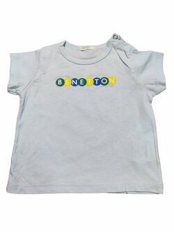 Světle modré triko pro kluky s nápisem secondhand Světle modré triko pro kluky s nápisem secondhand