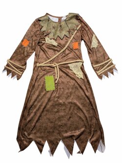 Kostým šaty pro ježibabu pro holky secondhand