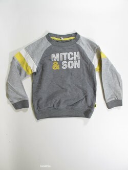 Šedá mikina pro kluky secondhand Šedá mikina pro kluky secondhand