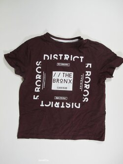 Triko pro kluky vínové secondhand Triko pro kluky vínové secondhand
