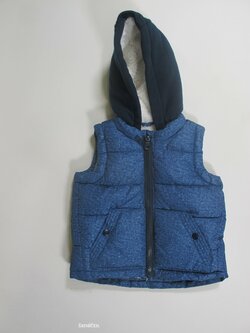 Vesta pro kluky modrá secondhand Vesta pro kluky modrá secondhand