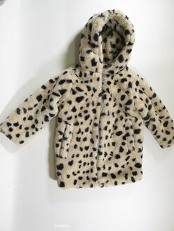 Kožíšek pro holky se vzorem secondhand Kožíšek pro holky se vzorem secondhand