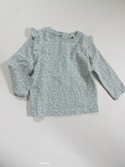 Triko dl.rukáv pro holky s kytkami secondhand Triko dl.rukáv pro holky s kytkami secondhand