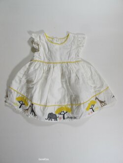 Šaty pro holky bílé s obrázky secondhand Šaty pro holky bílé s obrázky secondhand