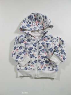 Mikina pro holky s kytkami secondhand