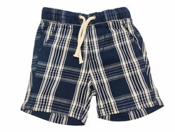 Kostkované kraťasy na sňůrku pro kluky secondhand Next