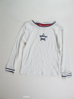 Triko dl.rukáv pro kluky bílo modré secondhnad Triko dl.rukáv pro kluky bílo modré secondhnad