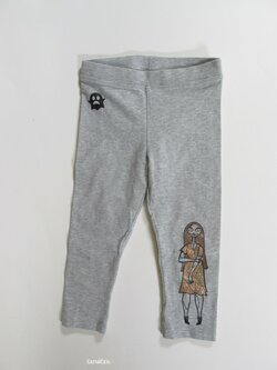 Elastáky pro holky šedé secondhand Elastáky pro holky šedé secondhand