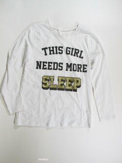 Triko dl.rukáv pro holky bílé secondhnad Triko dl.rukáv pro holky bílé secondhnad