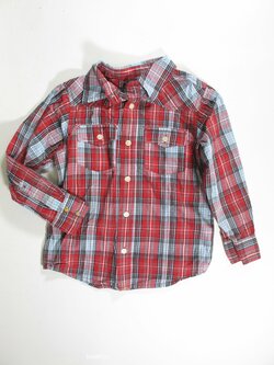 Kostkovaná košile pro kluky secondhand Kostkovaná košile pro kluky secondhand