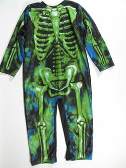 Kostým na karneval kostlivec secondhand Kostým na karneval kostlivec secondhand