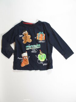 Triko dl.rukáv pro kluky modré outlet Triko dl.rukáv pro kluky modré outlet