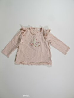 Triko dl.rukáv pro holky růžové secondhnad Triko dl.rukáv pro holky růžové secondhnad