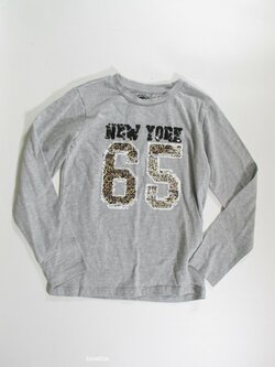 Triko dl.rukáv pro holky šedé secondhand Triko dl.rukáv pro holky šedé secondhand