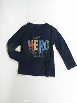 Triko dl.rukáv pro kluky modré secondhnad Triko dl.rukáv pro kluky modré secondhnad