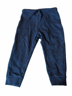 Tmavě modré tepláky pro kluky outlet F&F Tmavě modré tepláky pro kluky outlet F&F