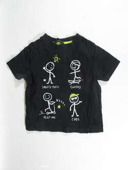 Triko pro kluky černé secondhand Triko pro kluky černé secondhand