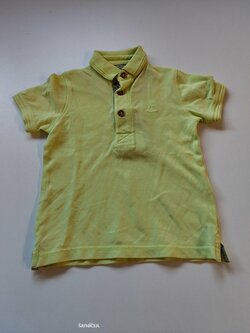 Triko pro kluky zelené s límečkem outlet Triko pro kluky zelené s límečkem outlet