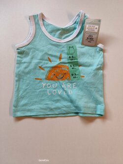 Tílko pro kluky světle modré s obrázkem outlet Tílko pro kluky světle modré s obrázkem outlet