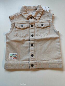 Vesta pro kluky světlá riflová outlet Vesta pro kluky světlá riflová outlet