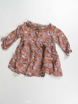 Šaty dl rukáv s kytkami secondhand Šaty dl rukáv s kytkami secondhand