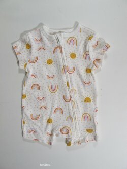 Letní overal ses luníčky pro holky secondhand