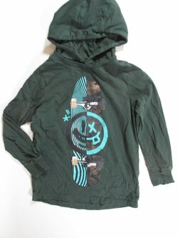 Triko dl.rukáv pro kluky zelené secondhand Triko dl.rukáv pro kluky zelené secondhand