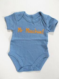 Body modré pro kluky secondhand Body modré pro kluky secondhand