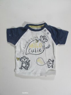 Triko pro kluky šedo modré secondhand