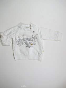 Bílá mikina pro holky secondhand Bílá mikina pro holky secondhand