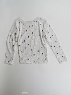 Triko dl.rukáv pro holky bílé secondhnad Triko dl.rukáv pro holky bílé secondhnad