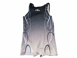 Plavky jednodílné černo-bílé secondhand Plavky jednodílné černo-bílé secondhand