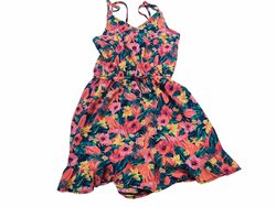 Kytičkovaný overal na ramínkách pro holky secondhand Primark Kytičkovaný overal na ramínkách pro holky secondhand Primark