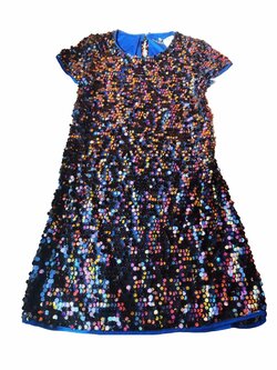 Třpytivé šaty s modrým podšitím outlet Nutmeg Třpytivé šaty s modrým podšitím outlet Nutmeg