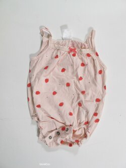 Body pro holky růžové s jahůdkami secondhand Body pro holky růžové s jahůdkami secondhand