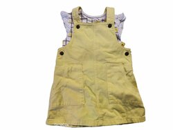 Komplet pro holky žlutá šatovka + bílé body se vzorem + čelenka outlet Komplet pro holky žlutá šatovka + bílé body se vzorem + čelenka outlet