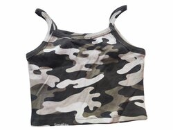 Crop tílko pro holky maskáčov secondhand Crop tílko pro holky maskáčov secondhand