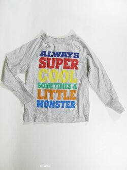 Triko dl.rukáv pro kluky šedé secondhand Triko dl.rukáv pro kluky šedé secondhand