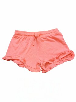 Letní kraťasy růžovo oranžové pro holky secondhand F&F Letní kraťasy růžovo oranžové pro holky secondhand F&F