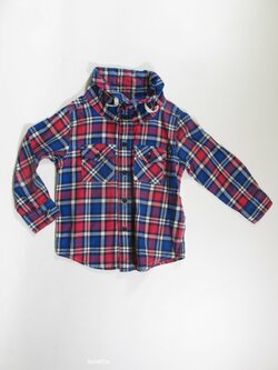 Dívčí kostkovaná košile pro holky secondhand Dívčí kostkovaná košile pro holky secondhand