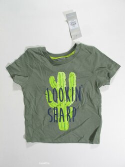 Triko pro kluky  zelená outlet 