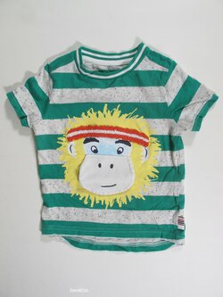 Triko pro kluky zeleno šedé secondhand Triko pro kluky zeleno šedé secondhand