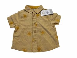 Písková košile s krátkým rukávem pro kluky outlet Primark Písková košile s krátkým rukávem pro kluky outlet Primark