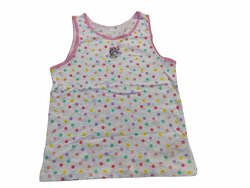 Bílé tílko s puntíky pro holky secondhand Primark Bílé tílko s puntíky pro holky secondhand Primark