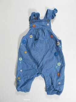 Letní kalhoty pro holky modré secondhand Letní kalhoty pro holky modré secondhand