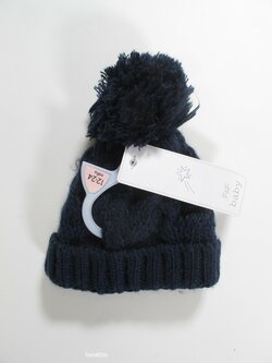 Zimní modrá čepice pro děti outlet 