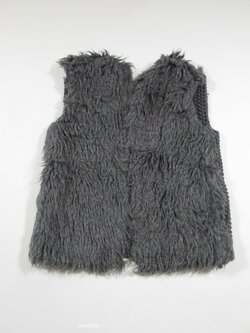 Kombinovaná šedá vesta secondhand Kombinovaná šedá vesta secondhand