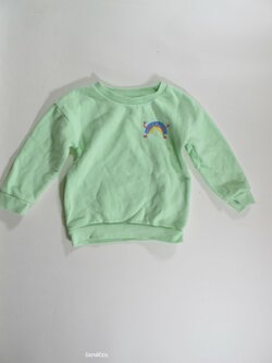 Zelenkavá mikina pro kluky secondhhand Zelenkavá mikina pro kluky secondhhand
